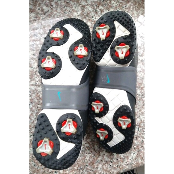 Nike Lunarloe Black Metallic Embellish Gray Size 8.5 golf shoes sneakers - Picture 10 of 10